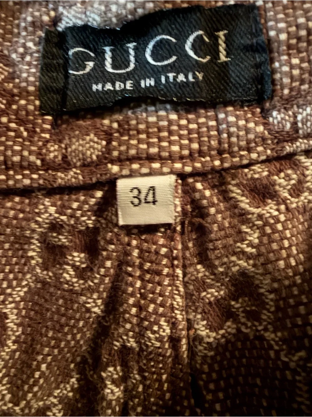Men’s GUCCI EUC pants size 34